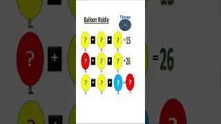 Balloon Riddle #shorts #youtubeshorts | Tech Knowledge Tutor