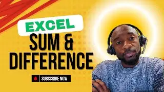 Excel for Beginners: Sum and Difference Explained