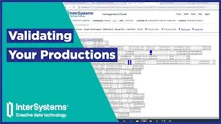 Validating Your InterSystems Productions