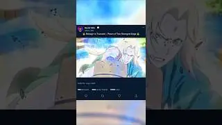 🔥 Raikage vs Tsunade &ndash; Power of Two Strongest Kage 💪#anime#naruto#short