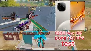 iQOO Neo 10R BGMI 120 FPS test ##bgmi ##victor op gaming ##gaming ##pubgm 