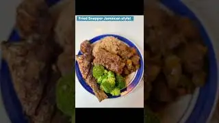 Tutorial On Fried Snapper Jamaican Style!