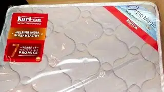 Kurl-on Mattress | unboxing|Ortho magic| single mattress| what is inside of Mattress
