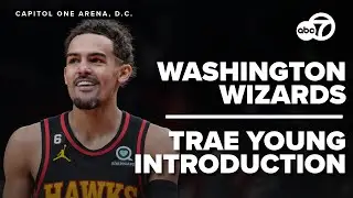 Wizards introduce Trae Young after blockbuster trade | Live Press Conference