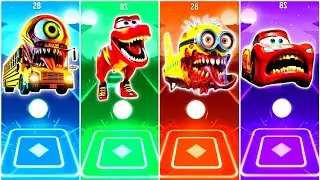 Bus Eater Exe 🆚 McQueen Dinosaur Exe 🆚 Minions Infected Sky Exe 🆚 Lighting McQueen EXE 🆚 Tiles H