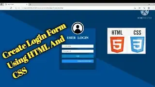 Create Responsive Login Form using Html And Css In Visual Studio Code