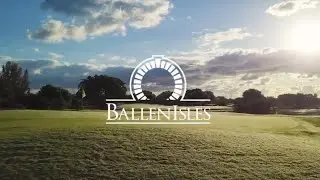 Working at BallenIsles Country Club