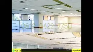 Disewakan Office Space MNC Tower Siap Huni Prime Location Kebon Sirih Menteng