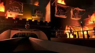 Pirates of the Caribbean ride - Test 1