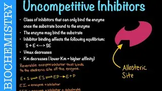 Uncompetitive Inhibitors (Part 1) | Biochemistry
