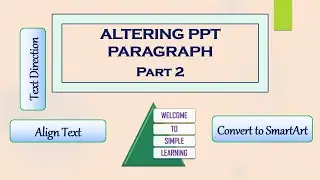 How to Change PPT Paragraph (part 2)