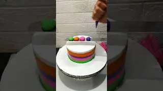 So Beautiful Vanilla Fushion Cakeart&nbsp;#cakedesign&nbsp;#vanilla&nbsp;#trending &nbsp;#cakestyle&nbsp;#ytshortsindia&nbsp;#cake