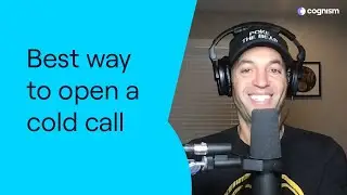 The best way to open any cold call | Cold call opening lines