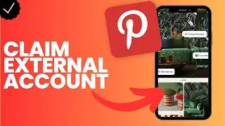 How to claim an external account in Pinterest?