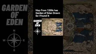 Ancient Maps have Garden of Eden Drawn #history #gardenofeden #ancient