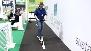 Riding An Electric Scooter through Conservative Party Conference 2019