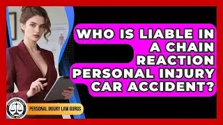 Who Is Liable In A Chain Reaction Personal Injury Car Accident? - Personal Injury Law Gurus