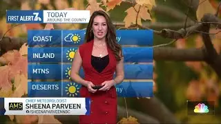 Nov. 11, 2025 | Warming trend for Thanksgiving | San Diego Weather Today