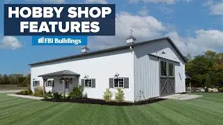 Pole Barn + Hobby Shop Combo