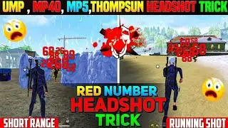 Perfect Aim Lock Trick 🎯 | Ump Headshot Trick | Free Fire Mein Headshot Kaise Mare