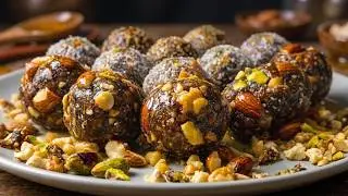 AJWA KHAJOOR KE LADDU | اجوا كھجىور کے لڈو | अज्वा खजूर के लड्डू | DECCAN&rsquo;S PAKWAN