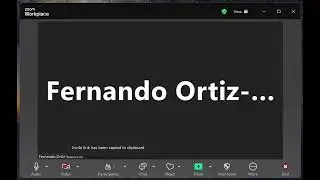 Voice Computing in Zoom: Copy Invitation Link Voice Command