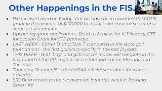 FIS Board of Education Special Called Meeting - October 20, 2025