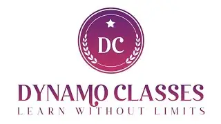 Logo and Channel Name Reveal | Dynamo Classes | Learn Without Limits 