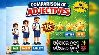 Comparison of Adjectives | Positive, Comparative & Superlative (No Confusion)