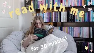 read with me for 30 minutes (cozy reading vlog) 📖🧺 #readingvlog #cozyreading #cozyaesthetic #reading