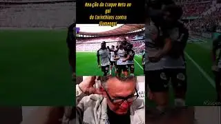Rea&ccedil;&atilde;o do Craque Neto ao gol do Corinthians contra o Flamengo, Gabriel Paulista!#Corinthians #neto