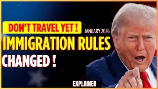 Don&rsquo;t Travel Yet: New January 2026 Immigration & Travel Updates Affect Green Card Holders