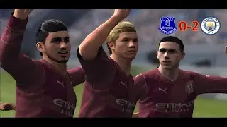 Everton 0-2 Manchester City PES 09 GAME MOD NEW /English Premier League/ (Saturday 04-19-25)