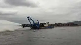 Rohr-Idreco Jet Suction Dredge - Desiltation at Inga Hydrodam, DRC