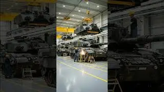 Building an Abrams tank! See the #shorts #mainbattletank #militarytech #mustwatch #trendingnow