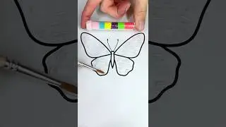 Beautiful 🦋✨💖 #glitter #glitterart #colorfulcreativekids #love #butterfly #color