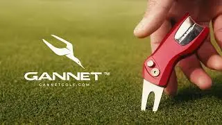 Gannet&trade; Launch video - premium pitch mark repair tool - take control of your line.