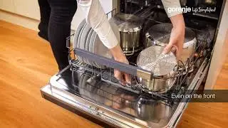 Lava-lou&ccedil;as GORENJE SmartFlex: Dicas /  Como lavar panelas grandes