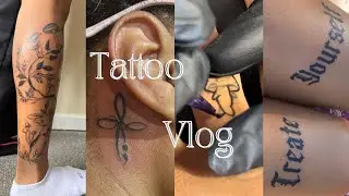 Get My Leg Tattoo With Me | Plus Tattoo Cover Ups
