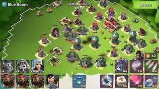 Boom Beach - Blue Boom island Level 60