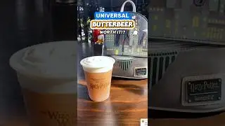 Стоит ли попробовать сливочное пиво в Universal? 🤔🍻 (Harry Potter World Food)