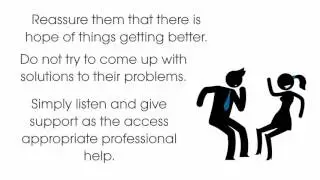 Cricket - How do I help someone who is suicidal?