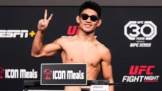 Song vs Gutierrez Weigh-In | UFC Vegas 83