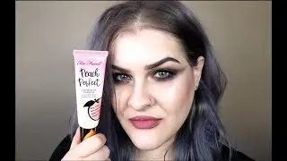 TOO FACED PEACH PERFECT FOUNDATION FIRST IMPRESSION AND 10+ hr WEAR TEST | jezkamakeup