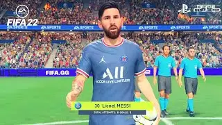 FIFA 22 - PSG vs. Inter milan Full Match. | PS5 Gameplay [ 4K HDR ]