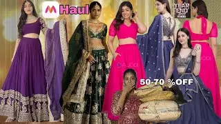 Myntra Best Lehenga Haul Upto50 to 70% OFF|| TryOn Haul ||Wedding Lehenga Haul |Best Lehenga #myntra