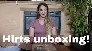 Hirts unboxing first time order!