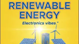 What is Renewable Energy? | Types, Applications & Advantages Explained | Electronics Vibes |