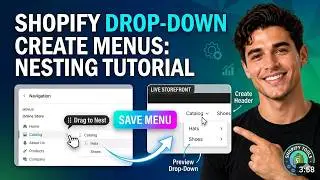 How to add Drop Down menu in Shopify: Shopify drop down Menu