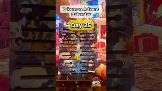 Pok&eacute;mon Holiday Calendar: Day 25 Punch Santa's Beard off  | 25 Days of TCG Surprises #shorts